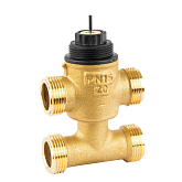 Vanne mélangeuse trois voies avec bypass Honeywell VYE15B1.6M DN 15