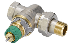 Vanne de radiateur droite Danfoss RA-DV 1/2" DN 10 (013G7712)
