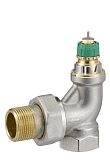 Vanne d'angle pour radiateur Danfoss RA-DV 3/4" DN 20 (013G7715)