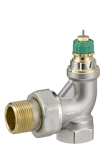 Vanne d'angle pour radiateur Danfoss RA-DV 3/4" DN 20 (013G7715)