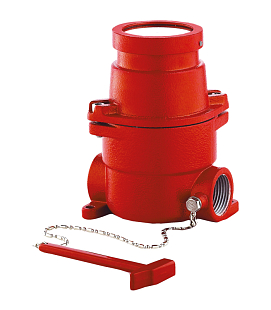 SIRENA Tlačítko nouzové - EX 025 PAG (ATEX EX-D) _ Barva základny: červená; IP66