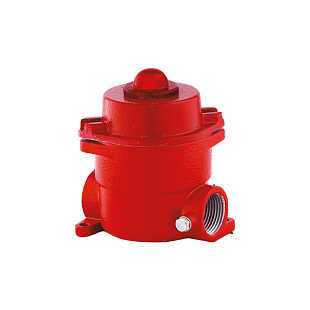 SIRENA Svítidlo signální - EX 045 LED PAG SP (ATEX EX-D) _ 240 V; AC; 1"; červená; Barva základny: červená; IP66