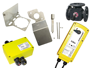 Ensemble Schischek EXMAX-5.10-Y et vanne mélangeuse à trois voies 3F80 (SCH80.302)